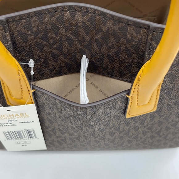 Michael Kors Avril Small TZ Satchel Bag - Picture 8 of 10